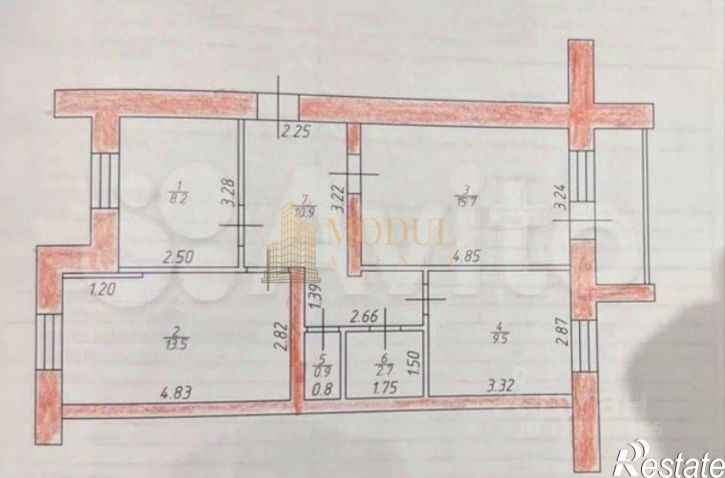 3-комн квартира ул Хлебозаводская, 9,  д. 9