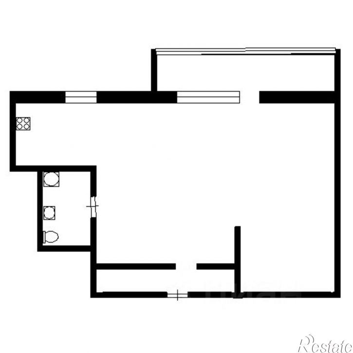 1-комн квартира ул Тэцевская, 4Б,  д. 4Б