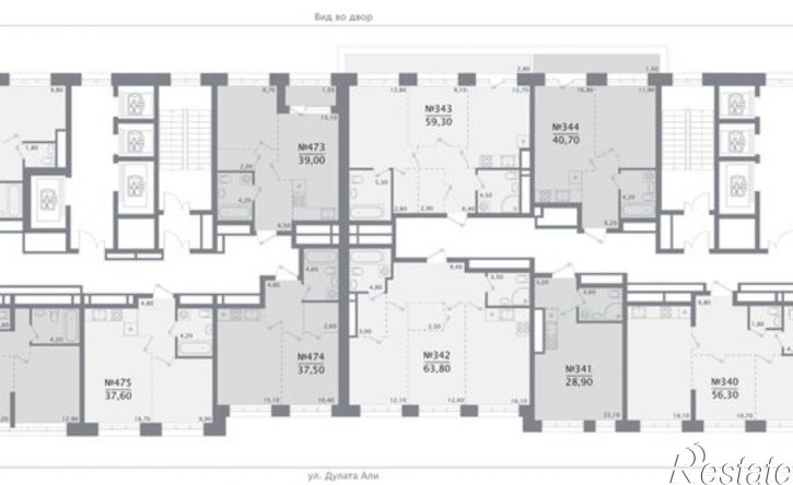 2-комн квартира в новом доме ул Портовая, 37В 2,  д. 37В 2,  к. 2