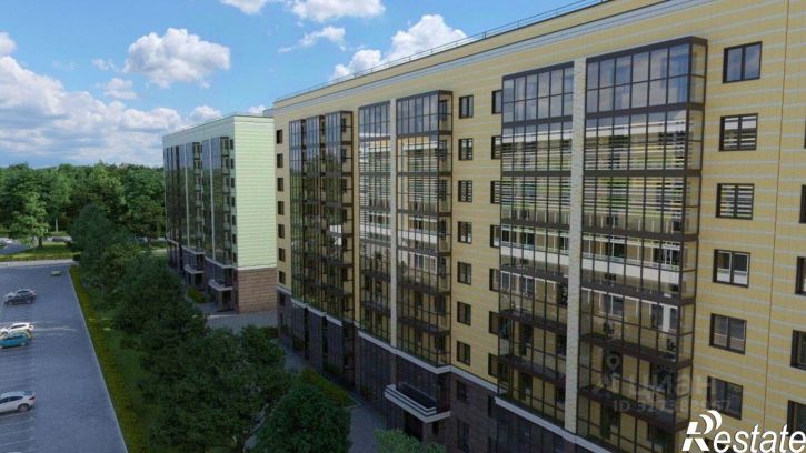 3-комн квартира в новом доме проезд Яраткан, 3Б,  д. 3Б