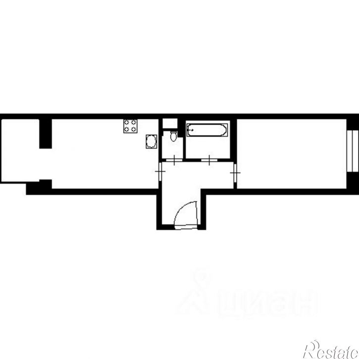 1-комн квартира