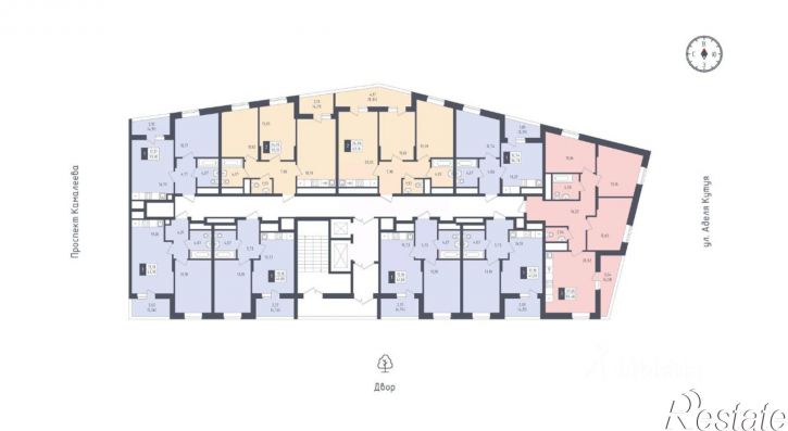 1-комн квартира в новом доме ул Аделя Кутуя, 133,  д. 133