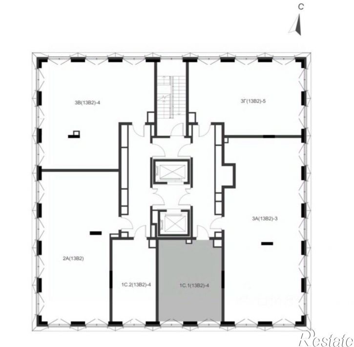 1-комн квартира в новом доме улица Меховщиков, 80,  д. 80