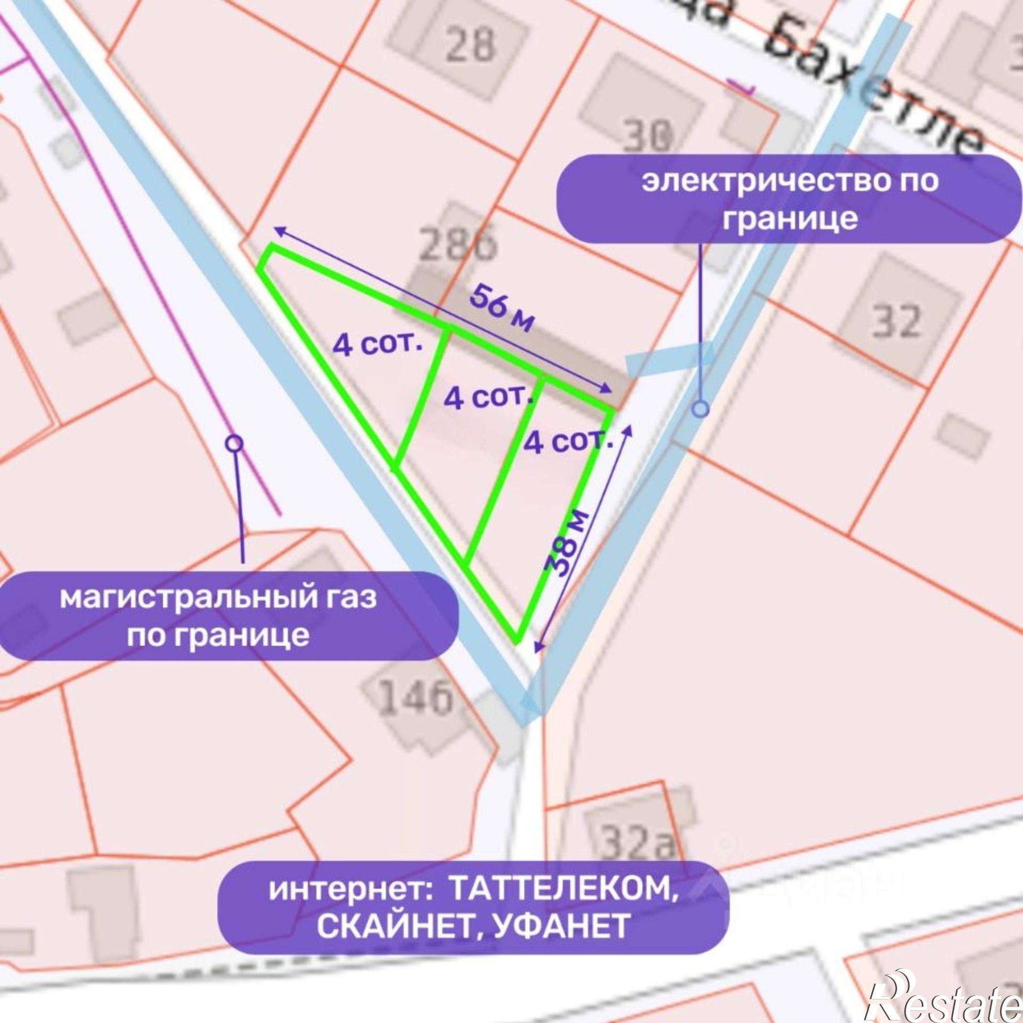 Купить землю, земельный участок за 2 000 000 рублей на улица Бахетле, 25