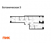 2-комн, 60 кв м, этаж 6/10 ул Дальняя, 7