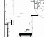 2-комн, 88 кв м, этаж 15/20 Республика Татарстан (Татарстан), ЖК Минтимер