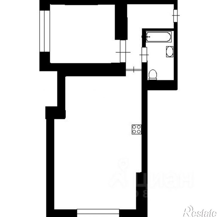 2-комн квартира улица Декабристов, 89В,  д. 89В