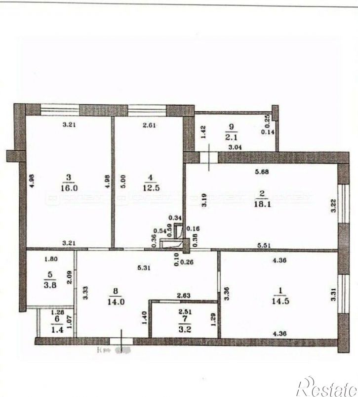 3-комн квартира Волочаевская улица, 4,  д. 4