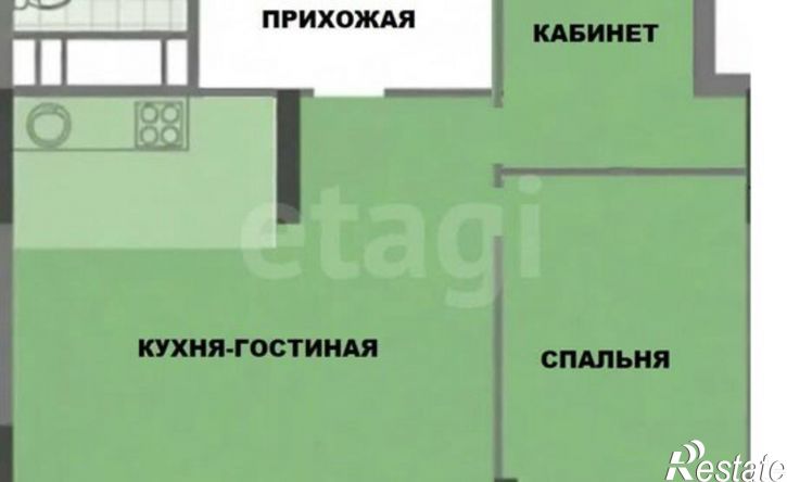2-комн квартира Оренбургский тракт, 4Б,  д. 4Б
