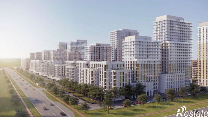 3-комн квартира в новом доме улица Сабира Ахтямова