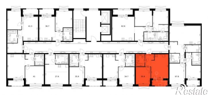 1-комн квартира в новом доме ул Халитова, 4А,  д. 4А