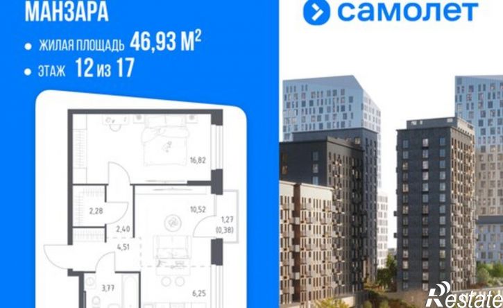 1-комн квартира в новом доме Сибирский тракт, 34 к9,  д. 34 к9