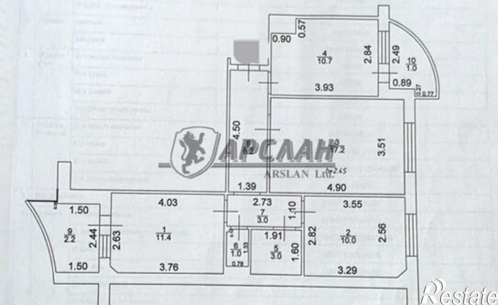 3-комн квартира Минская улица, 48,  д. 48