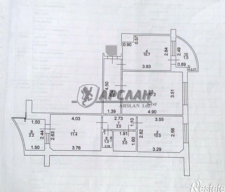 3-комн квартира Минская улица, 48,  д. 48