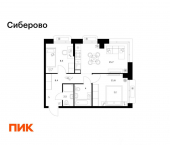 2-комн, 50 кв м, этаж 13/16 ул Халитова, 4