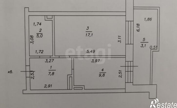 1-комн квартира ул Профессора Камая, 10 2,  д. 10 2,  к. 2