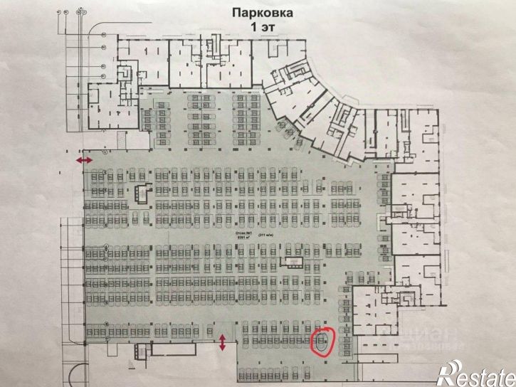 Гараж/парковка Чистопольская улица, 88,  д. 88