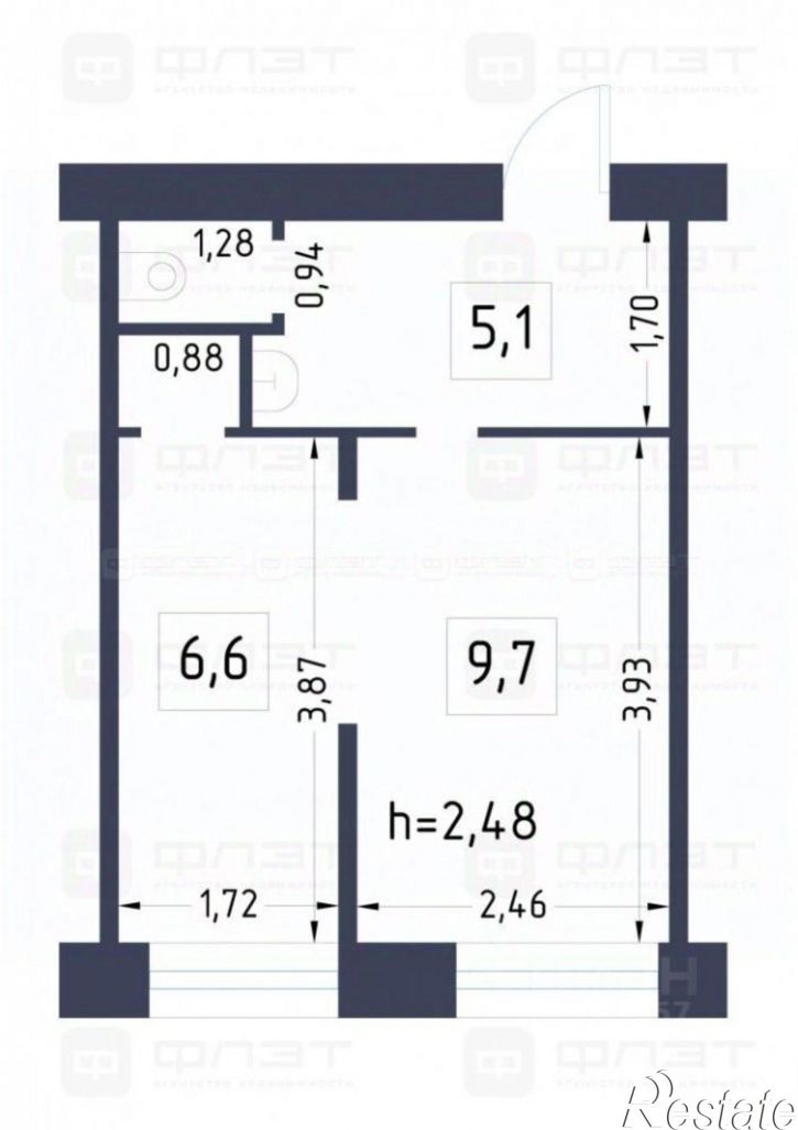 2-комн квартира Беломорская улица, 83,  д. 83