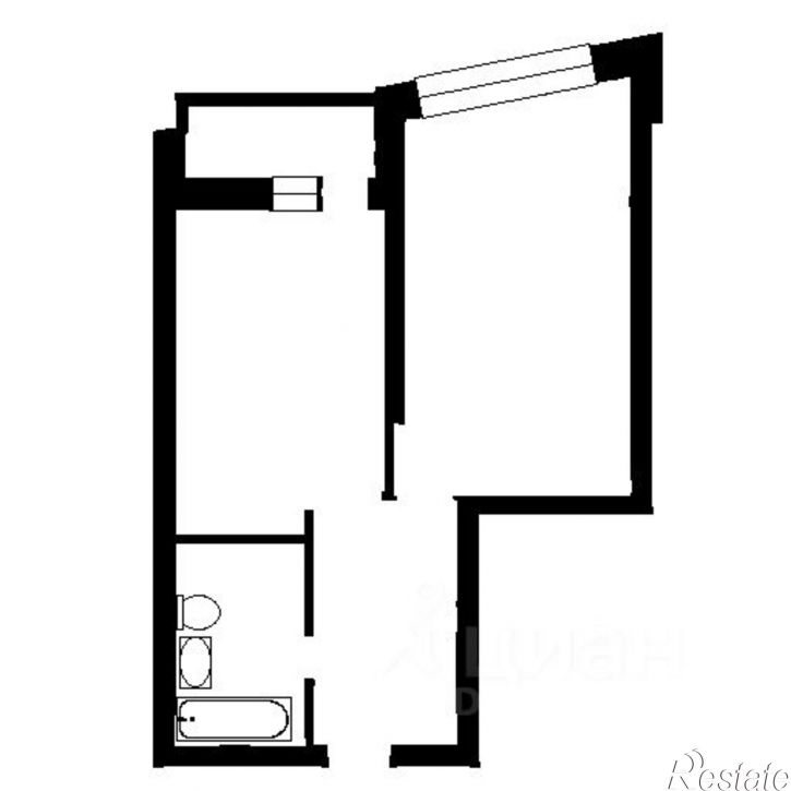 1-комн квартира ул Аметьевская магистраль, 18 2,  д. 18 2,  к. 2