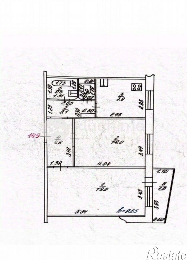 2-комн квартира улица Хайдара Бигичева, 9,  д. 9