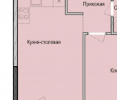 1-комн, 40 кв м, этаж 12/23 ул Бухарская, 32