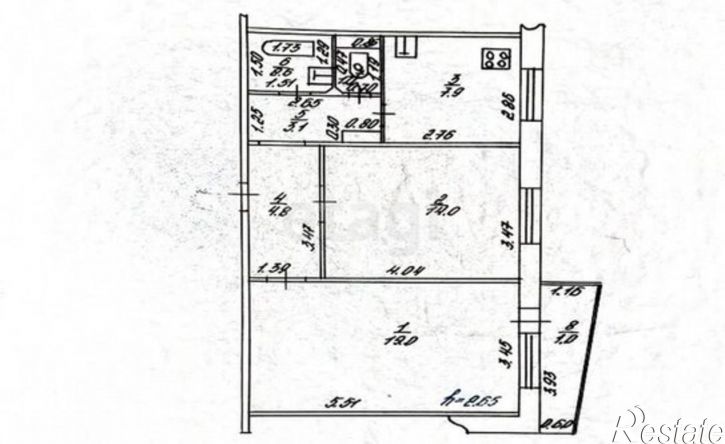 2-комн квартира ул Хайдара Бигичева, 2,  д. 2