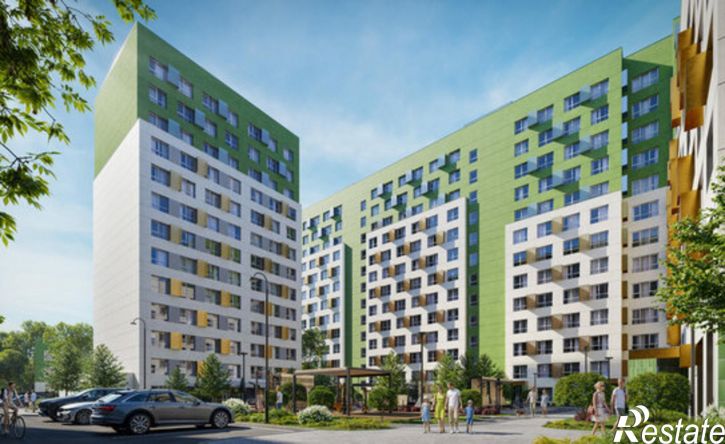 2-комн квартира в новом доме Залесная улица, 22,  д. 22
