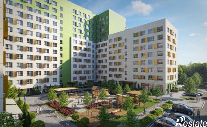 2-комн квартира в новом доме Залесная улица, 22,  д. 22