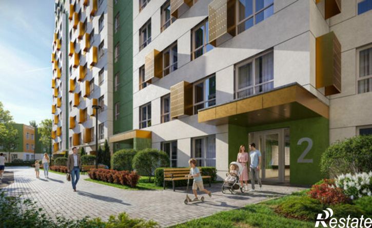 2-комн квартира в новом доме ул Залесная, 24,  д. 24