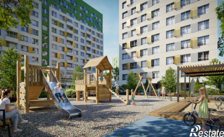 2-комн квартира в новом доме Залесная улица, 22,  д. 22
