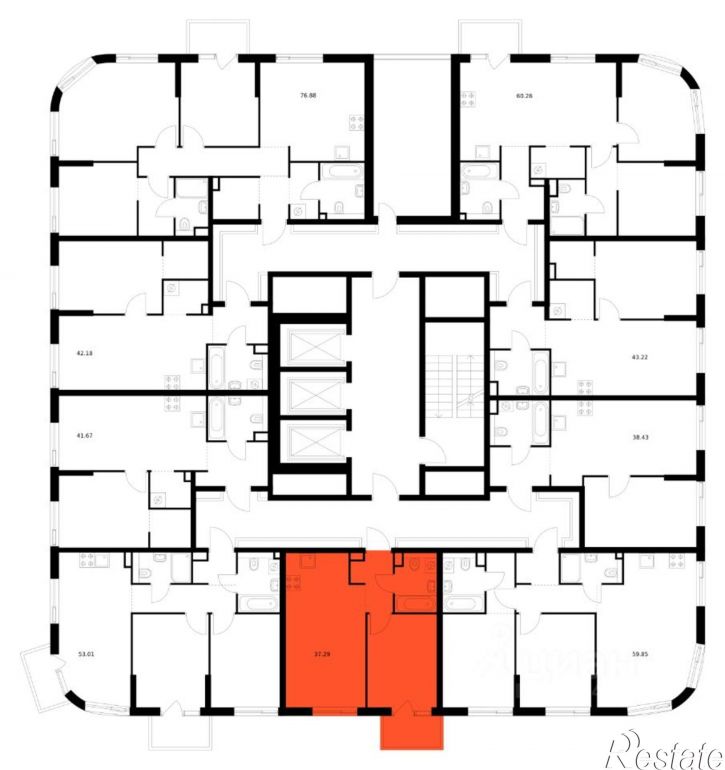 1-комн квартира в новом доме ул Хади Такташа, 135,  д. 135