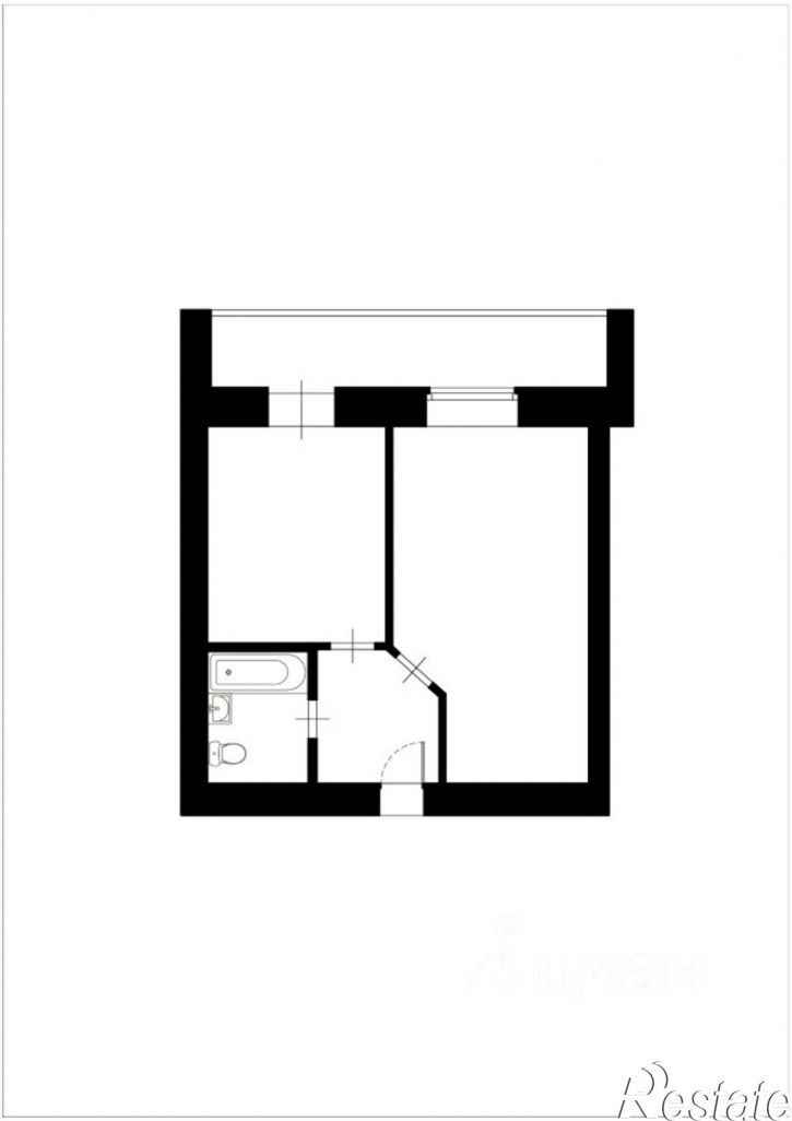 1-комн квартира ул Фикрята Табеева, 3,  д. 3