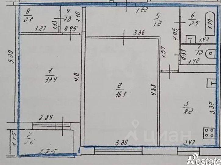 2-комн квартира проспект Победы, 142,  д. 142
