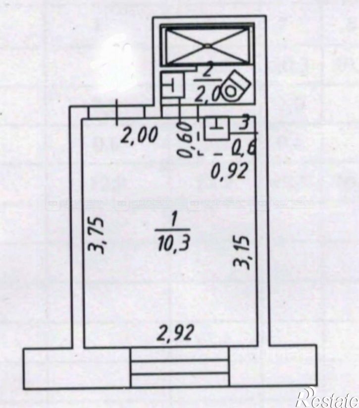 1-комн квартира улица Нариманова, 66А,  д. 66А