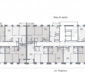 3-комн, 76 кв м, этаж 11/20 улица Родины, 31