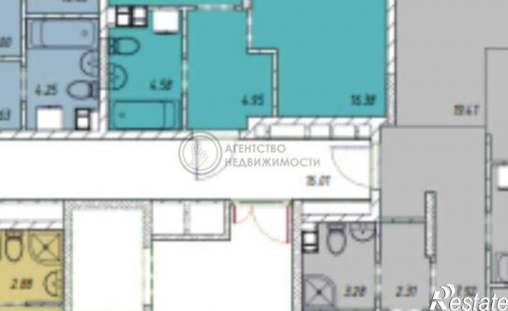 1-комн квартира в новом доме Республика Татарстан (Татарстан), ЖК Батталовский