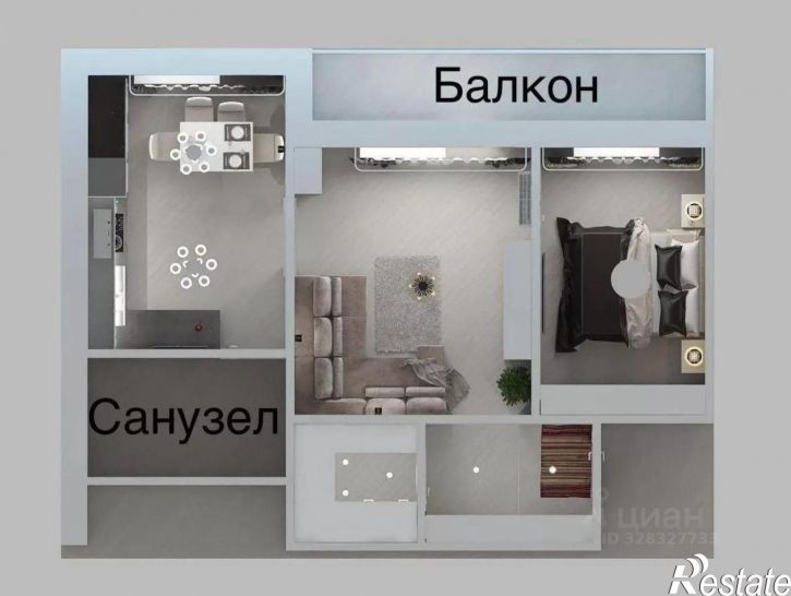 2-комн квартира улица Фатыха Амирхана, 5,  д. 5