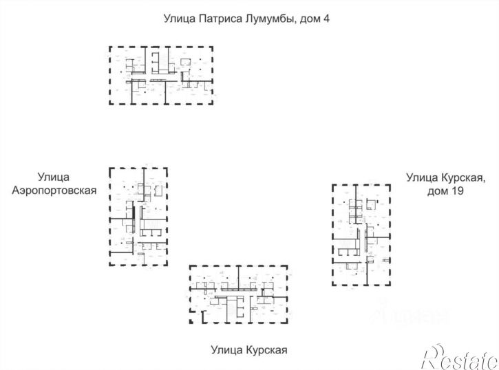 2-комн квартира в новом доме ул Аэропортовская, 19,  д. 19