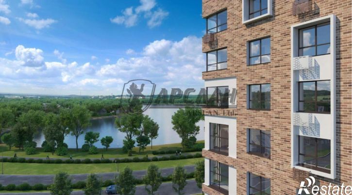 1-комн квартира в новом доме улица Ярдем, 25А,  д. 25А