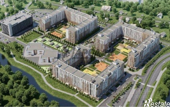 1-комн квартира в новом доме улица Ярдем, 25А,  д. 25А