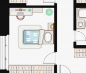 3-комн, 83 кв м, этаж 15/19 Авангардная улица, 90Б