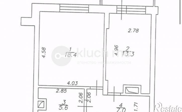 1-комн квартира улица Профессора Камая, 8А,  д. 8А