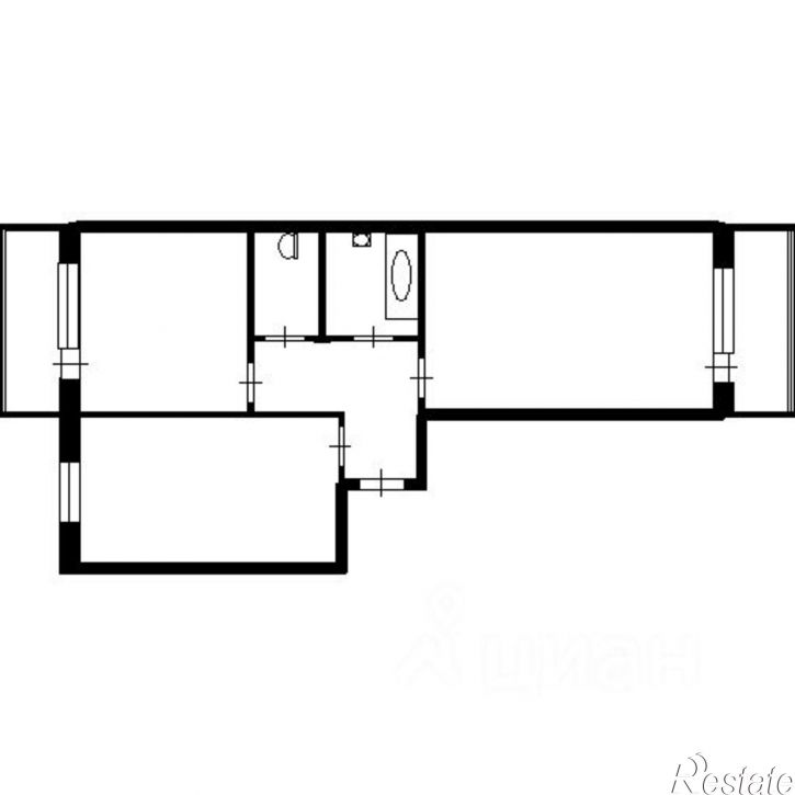 2-комн квартира ул Фатыха Амирхана, 99,  д. 99