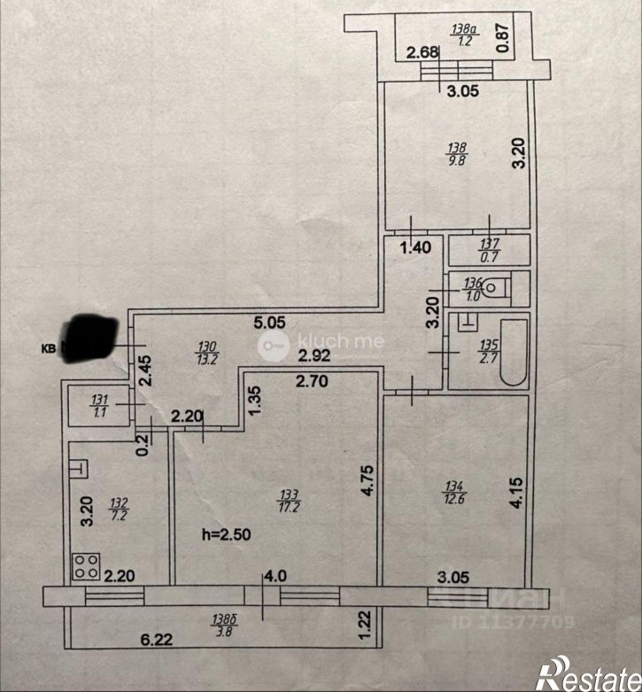 3-комн квартира ул Рихарда Зорге, 87,  д. 87