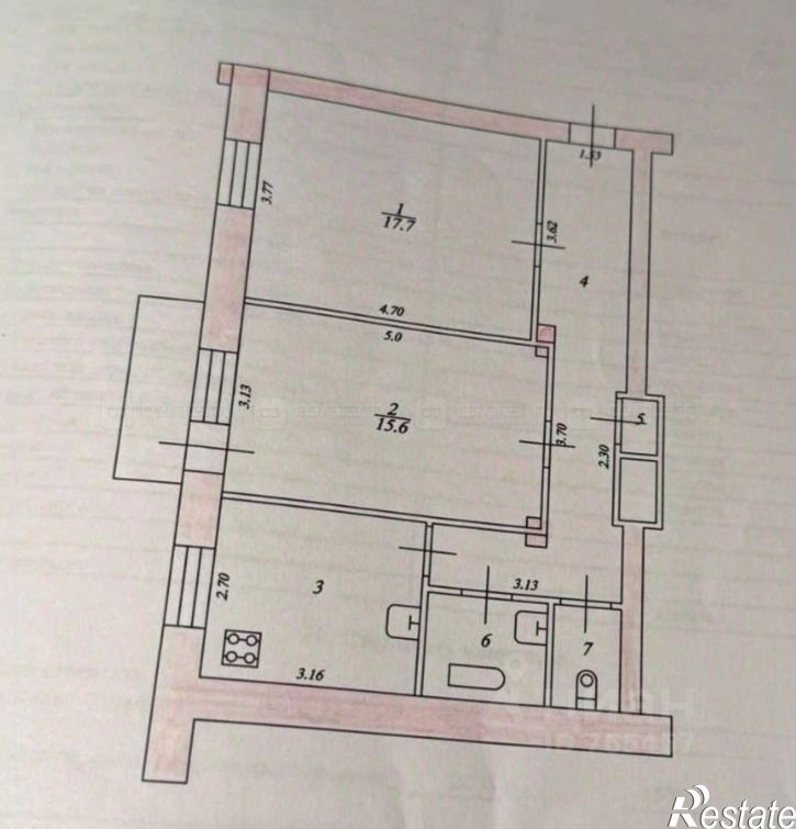 2-комн квартира ул Гагарина, 105А,  д. 105А