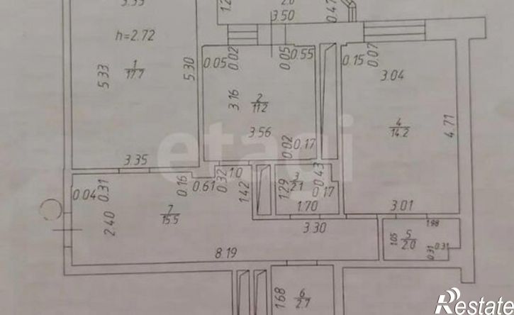 2-комн квартира ул Баки Урманче, 7,  д. 7