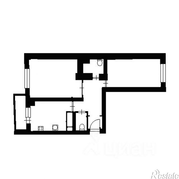 2-комн квартира проспект Победы, 139А к2,  д. 139А к2