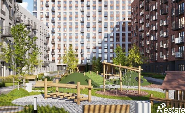 1-комн квартира в новом доме Республика Татарстан (Татарстан), территория Ферма-2