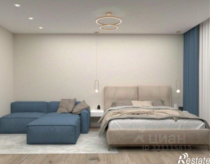 1-комн квартира улица Аделя Кутуя, 110Д к3,  д. 110Д к3