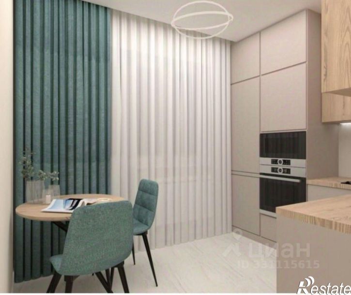 1-комн квартира улица Аделя Кутуя, 110Д к3,  д. 110Д к3